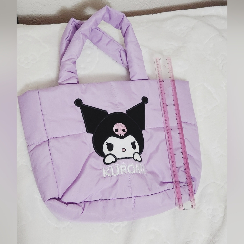 Kuromi Puffer Tote